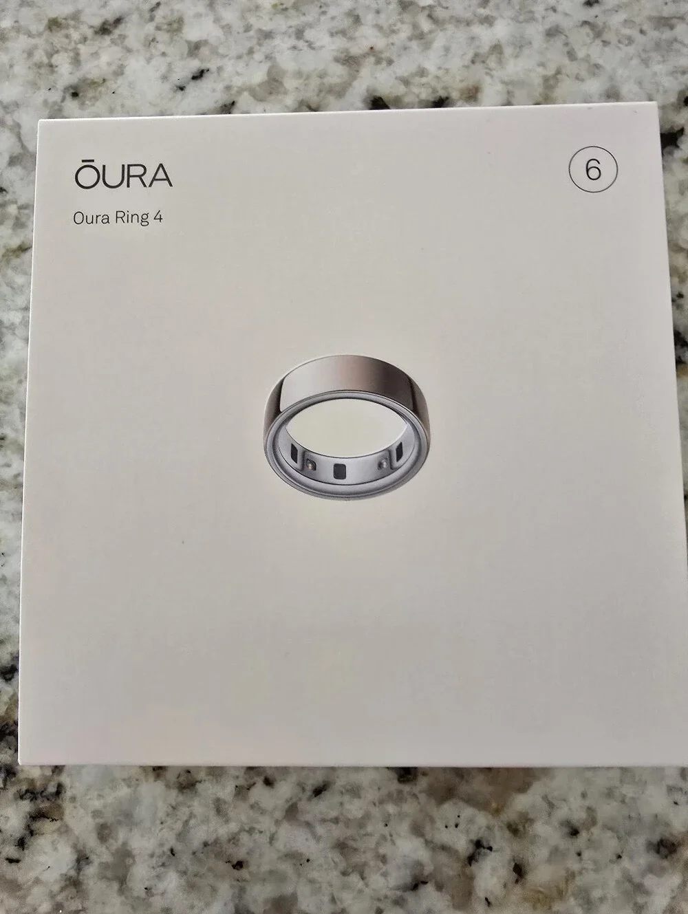 Oura Ring 4 Rose Size 6